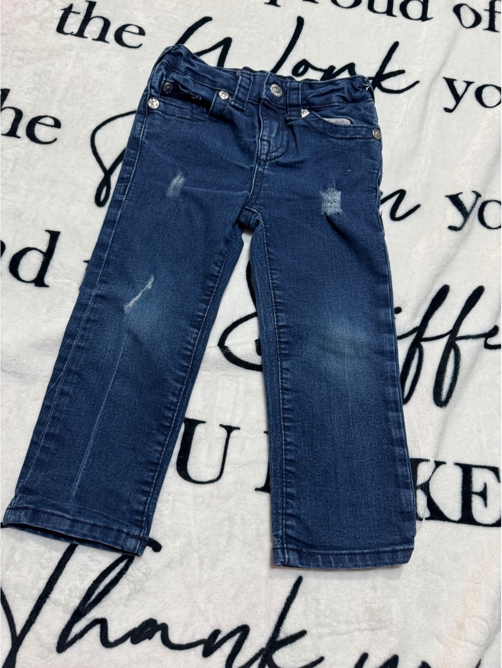 True Religion jeans for boys, Geno model (relaxed slim fit), size 4T